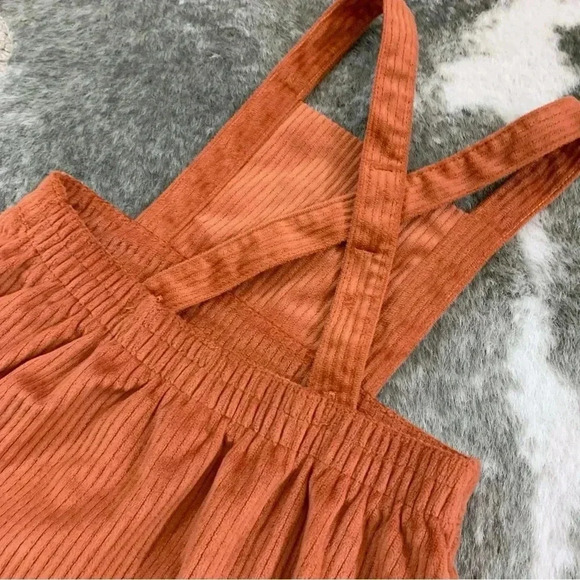 Embroidered Flower Jumper Dress - Picture 6 of 11